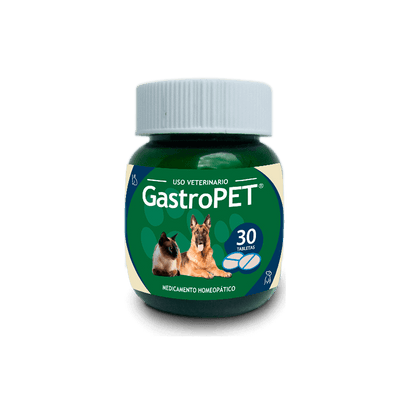 Medicamento Homeopático Gastropet 30 Tab