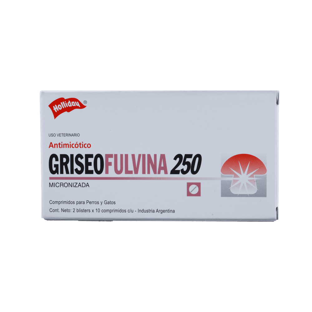 Griseofulvina para Mascotas 250 mg
