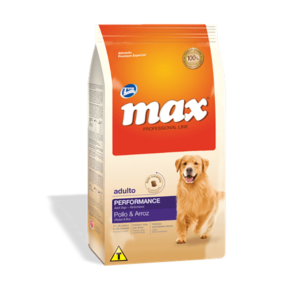 Max Professional Line Performance Adultos Pollo Y Arroz