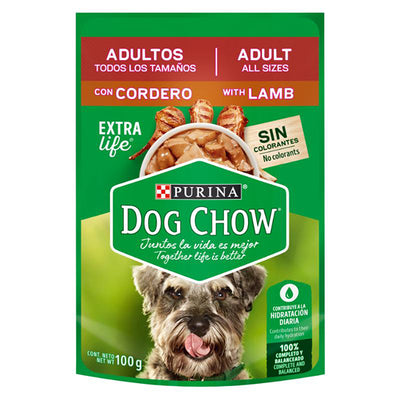 Dog Chow - Todos Los Tamaños Con Cordero