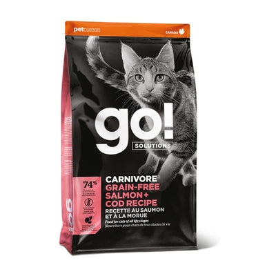 Go! - Carnivore Grain-Free Salmon + Cod Cat