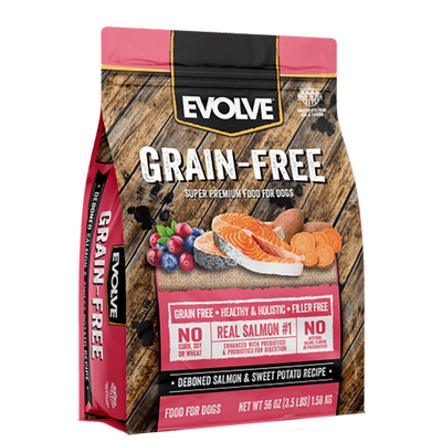 Evolve - Salmon & Sweet Potato Recipe Dog