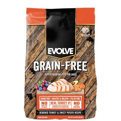 Evolve - Devoned Turkey & Sweet Potato Recipe Dog