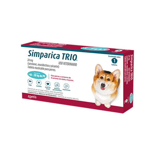 Simparica TRIO® - Desparasitante