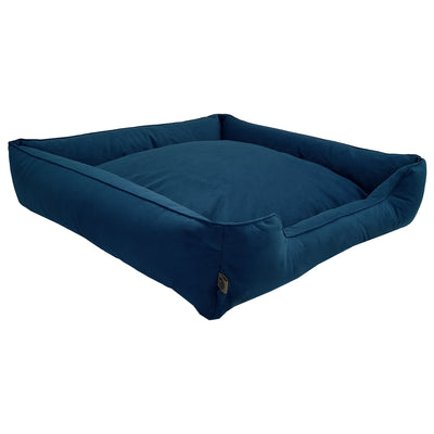 Cama Para Mascotas Moises Premi Azul Un Puppis 82 x 82 x 22 cm