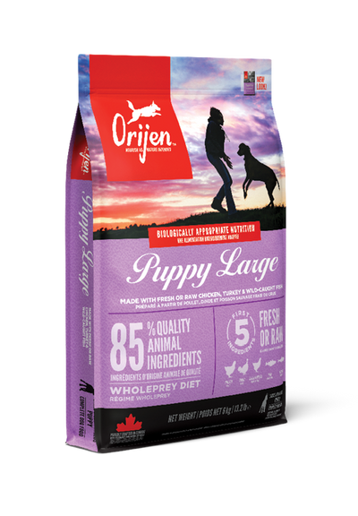 Orijen Puppy Large – Alimento para perros 11.4 kg