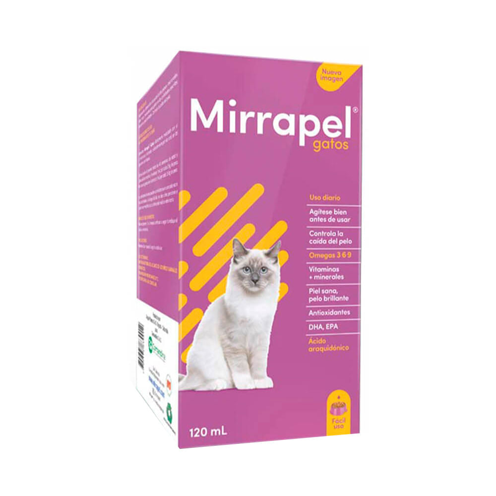 Suplemento Alimenticio Mirrapel Gatos 120 ml