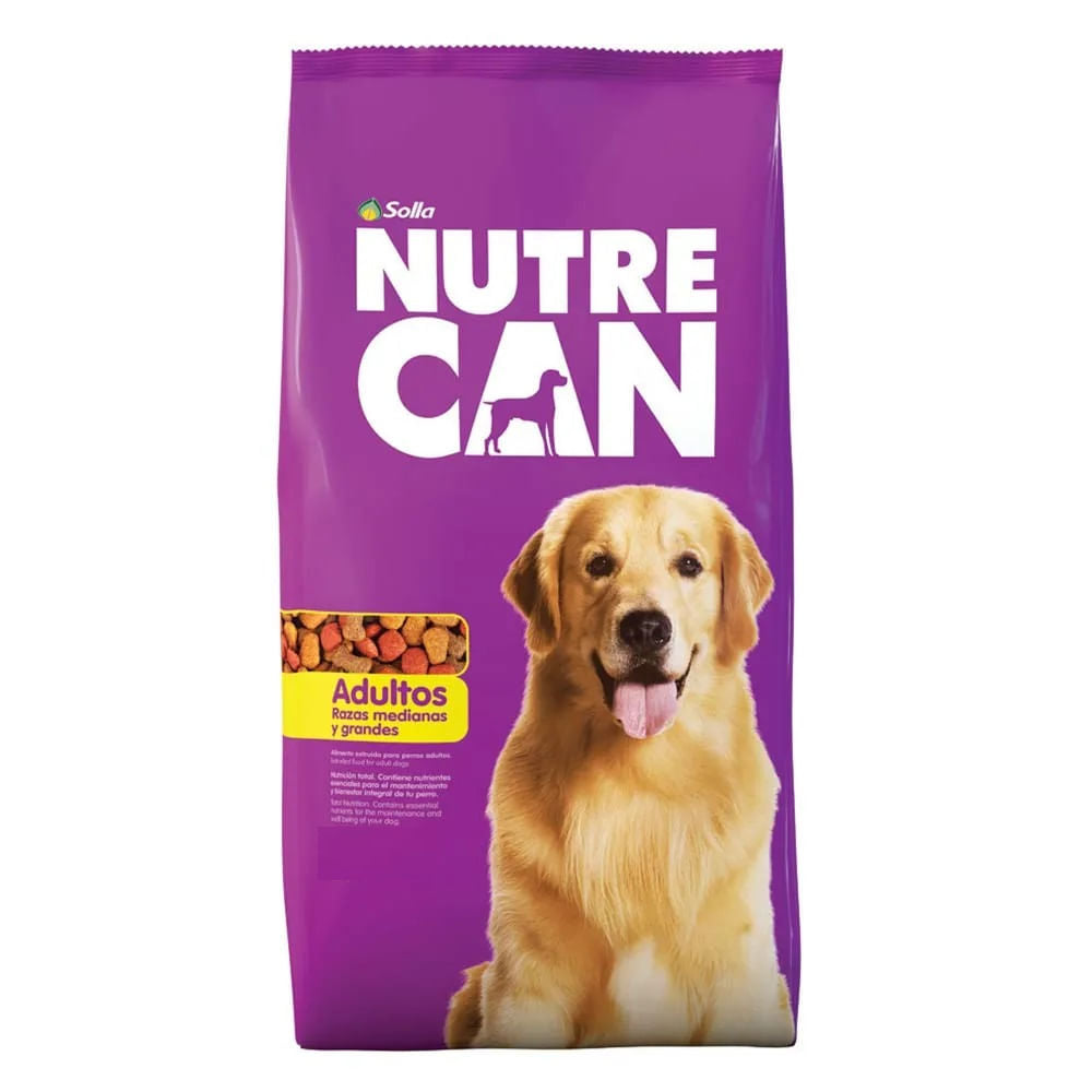 Alimento Para Perro Nutrecan Raza Mediana Y Grande 2 kg