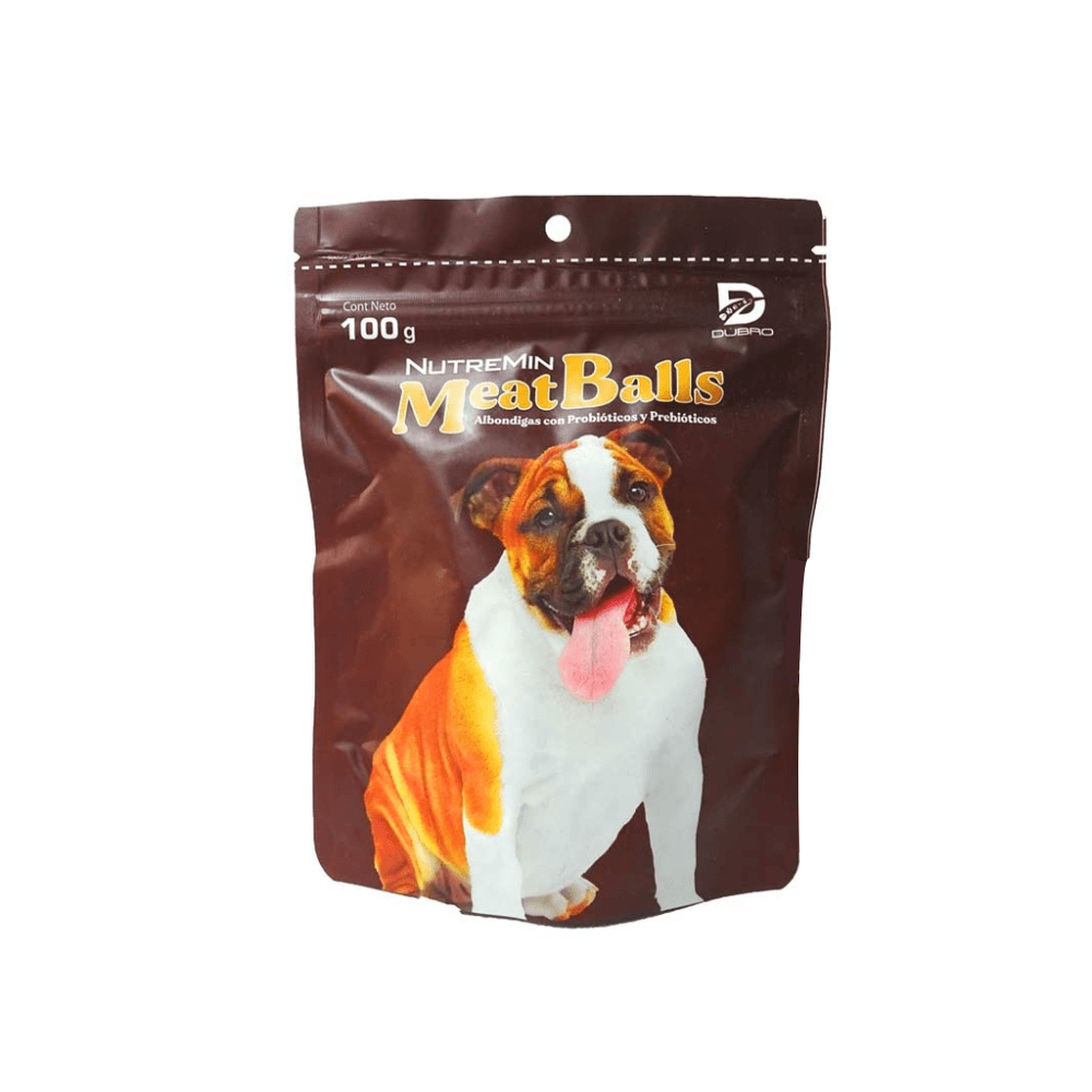 Suplemento Alimenticio Para Perro NutreMin MeatBalls 100 g