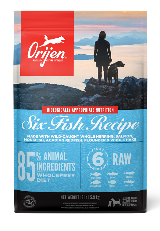 Orijen Six Fish Recipe – Alimento para perros 10.6 kg