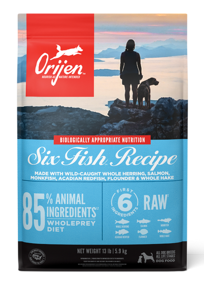 Orijen Six Fish Recipe – Alimento para perros 10.6 kg