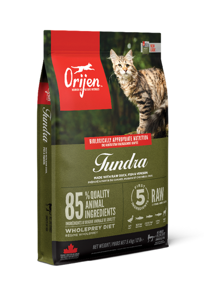 Orijen Tundra – Alimento para gatos 340 g