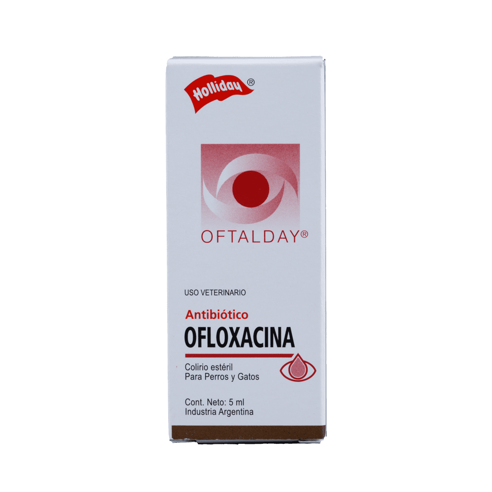 Ungüento Oftálmico Para Mascota Ofloxacina Oftalday 5 ml