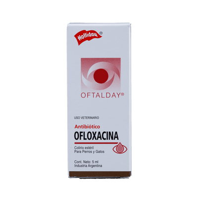 Ungüento Oftálmico Para Mascota Ofloxacina Oftalday 5 ml