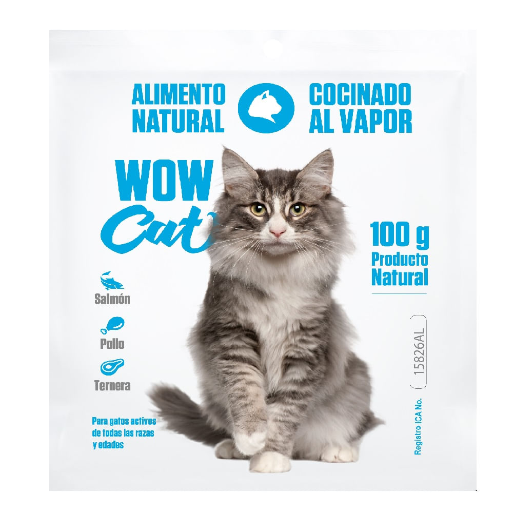 Alimento Húmedo Para Gato Pouch Wow Cat 100 g