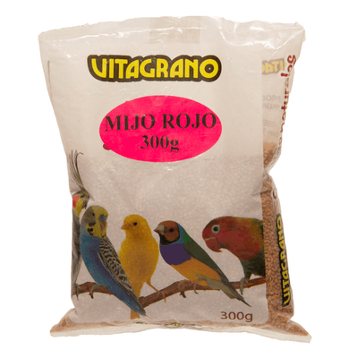 Alimento Para Pajaro Vitagrano Mijo Rojo 300 g