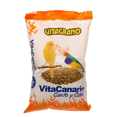 Alimento Para Pajaro Vitacanario Canto Y Color Vitagrano 300 g