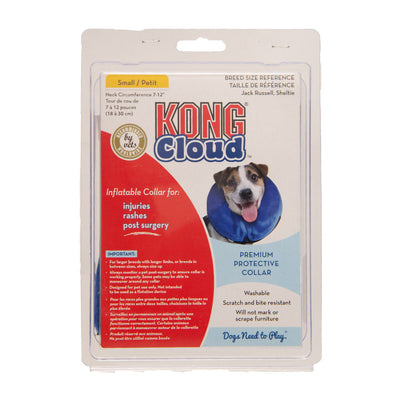 Collar Para Perro Kong De Recuperacion Inflable Cloud S
