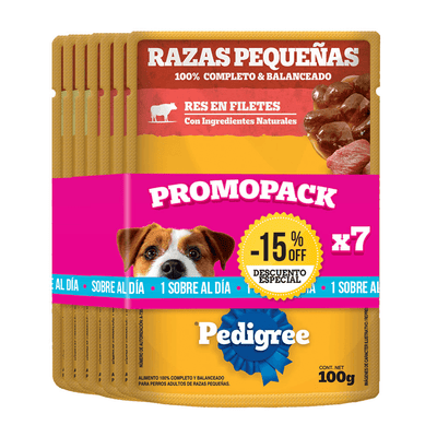 Alimento Húmedo Pedigree Para Perro Promo Pack X 7