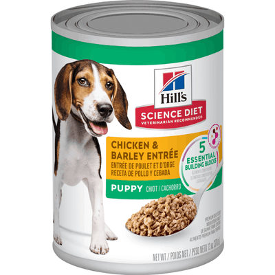 Alimento húmedo para perro Hills Science Diet Puppy sabor pollo 13 oz