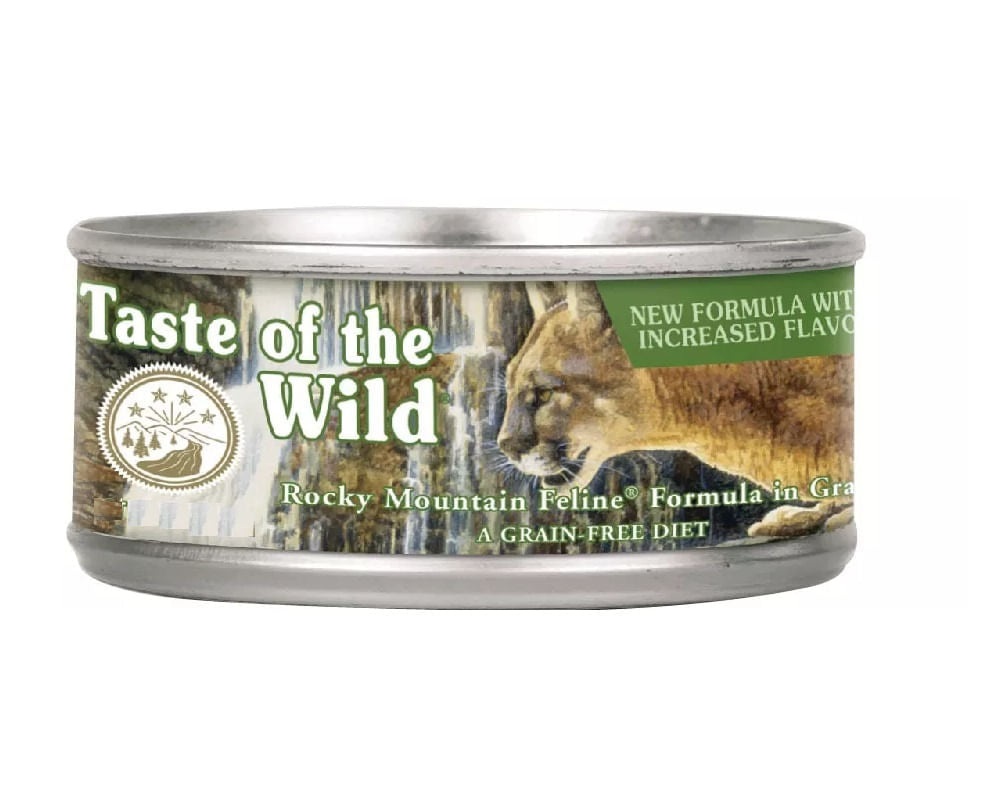 Alimento Húmedo Para Gato Taste Of The Wild  Rocky Mountain Venado Y Salmon 5,5 oz