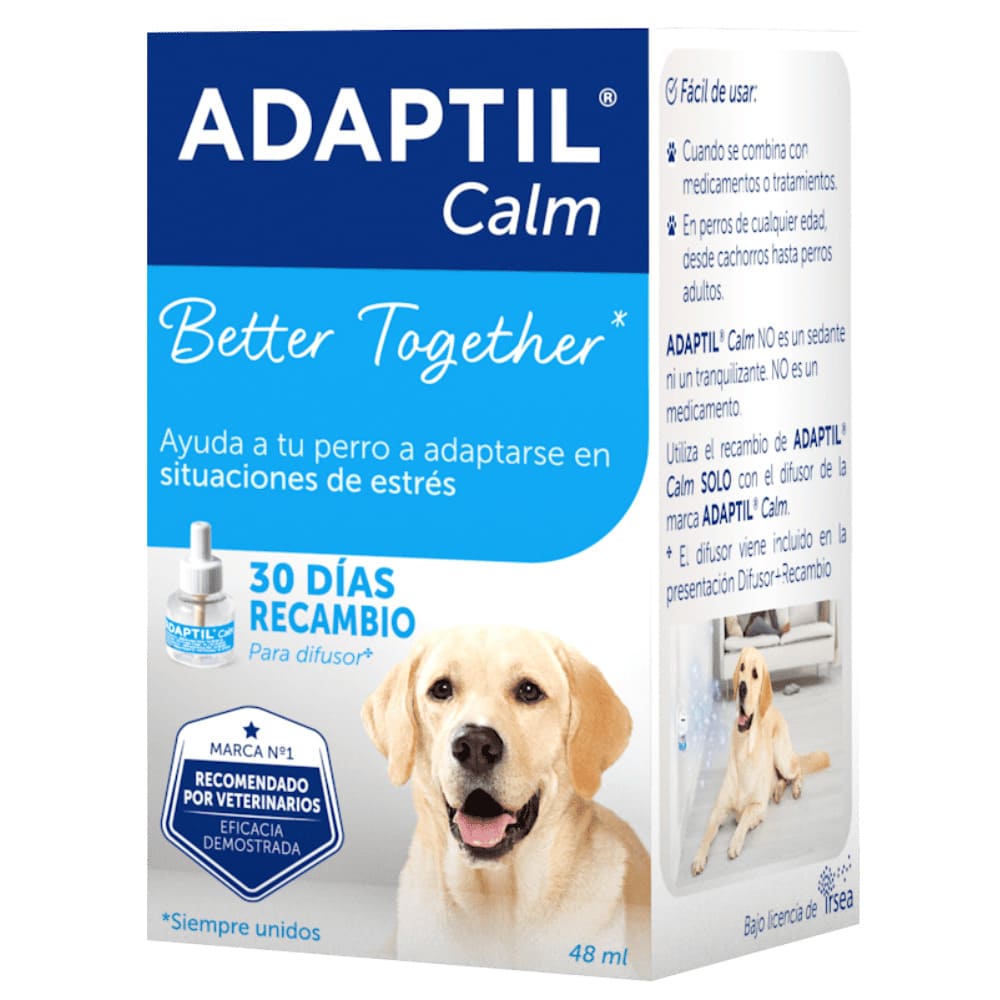 Feromona Sintética Para Perro Adaptil Recarga 48 ml