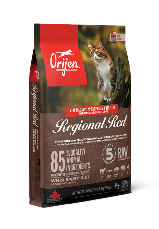 Orijen Regional Red – Alimento para gatos 340 g