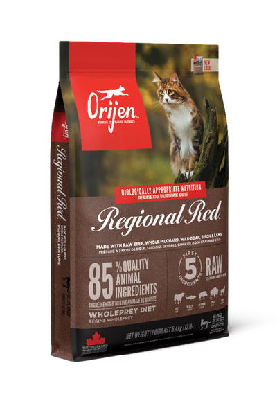 Orijen Regional Red – Alimento para gatos 340 g