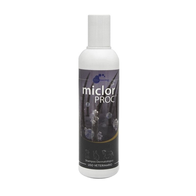 Shampoo Dermatológico Para Mascotas Micloproc 125 ml
