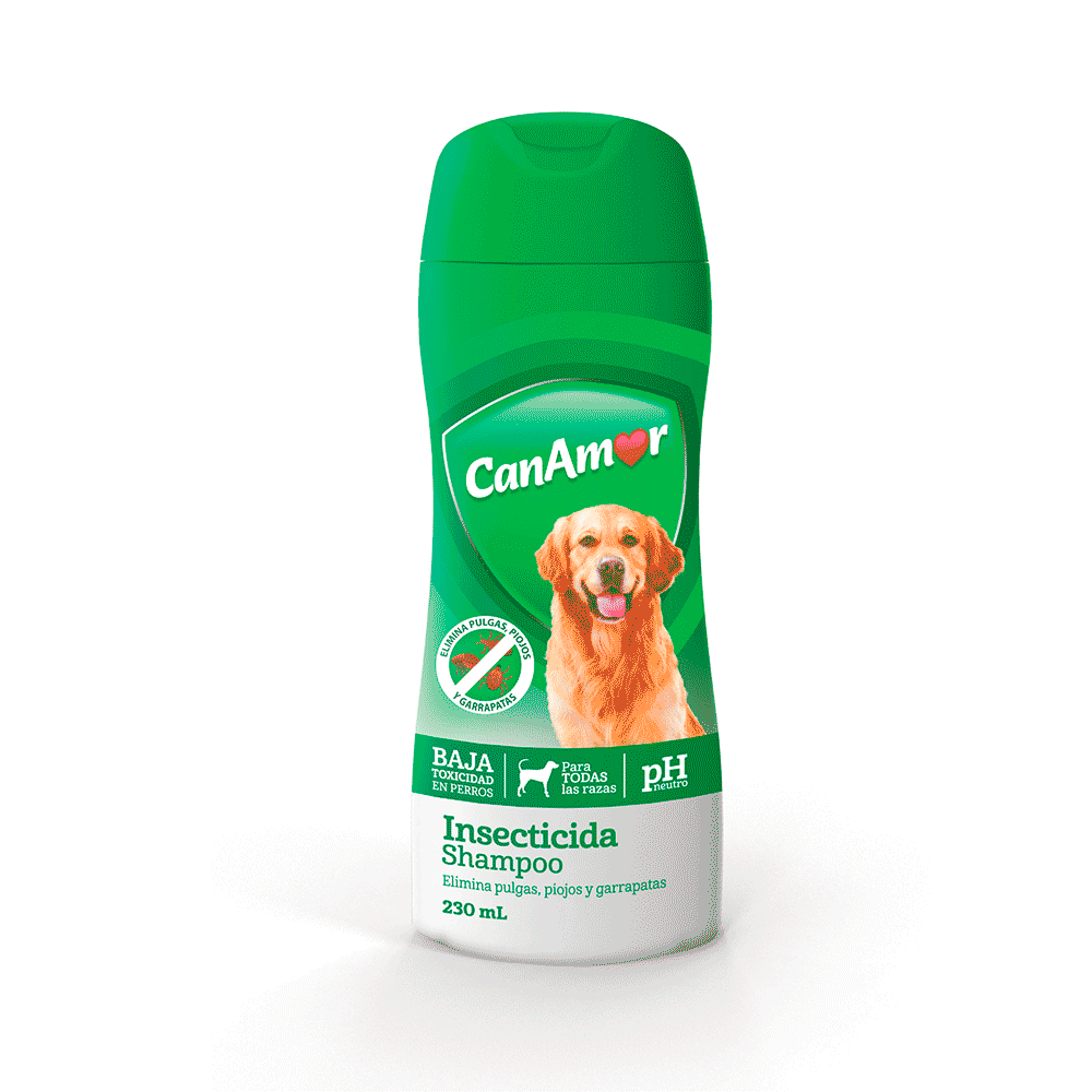 Shampoo Para Perro Canamor Insecticida 230 ml