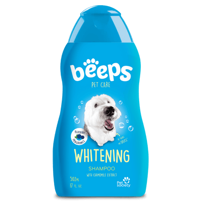 Beeps Shampoo Para Perro Blanco Pet Society 502 ml
