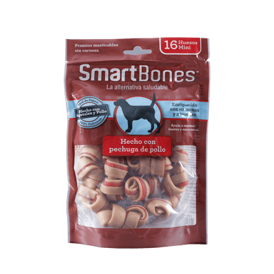 Hueso Para Perro Smartbones Pollo Sin Carnaza 16 S