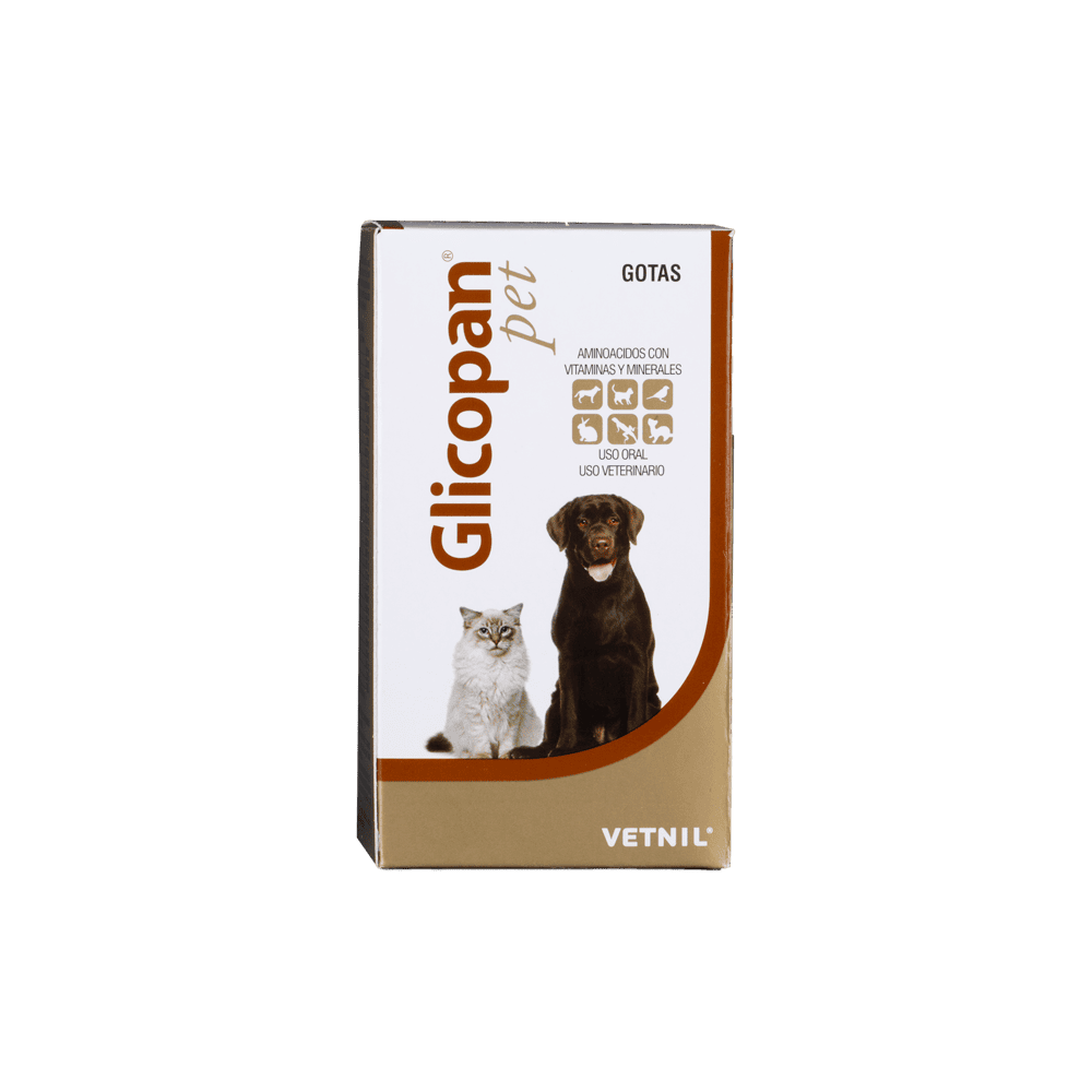 Suplemento Vitamínico para Mascotas Glicopan 125 ml