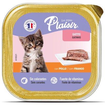 Alimento humedo Pate Para Gatito Con Pollo