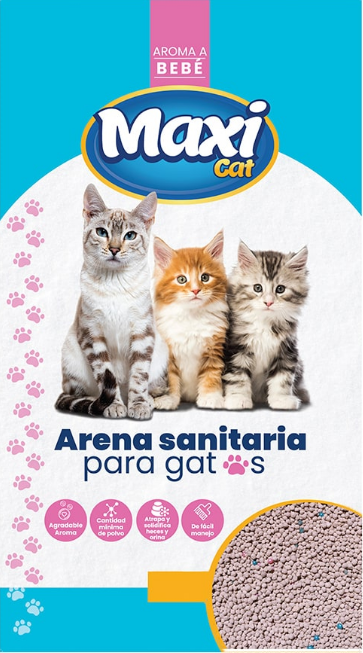 Arena MaxiCat Aroma Bebé