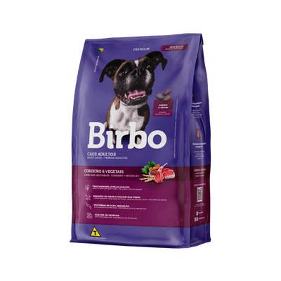 Birbo Premium Tradicional Cordero y Vegetales para Perros Adultos