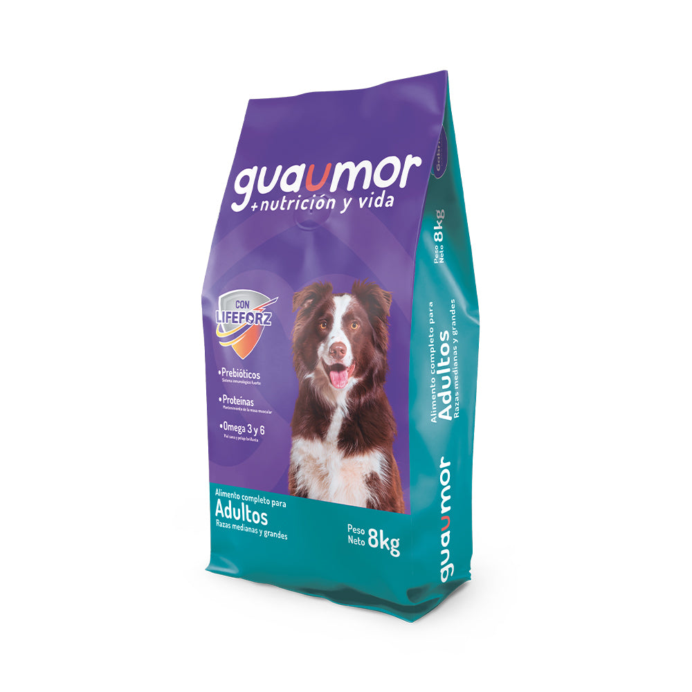 Comida para perro Guaumor Adultos Razas Medianas y Grandes