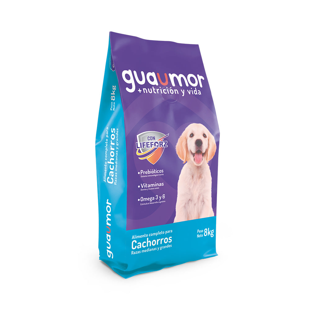 Comida para perro Guaumor Cachorros Razas Medianas y Grandes