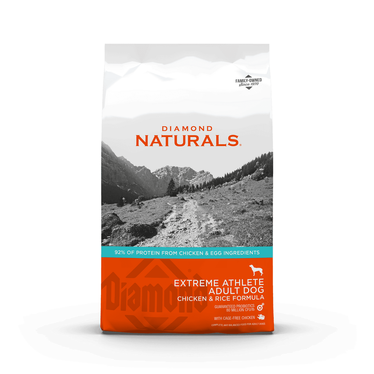 Diamond Naturals Extreme Athlete Pollo y Arroz para perros