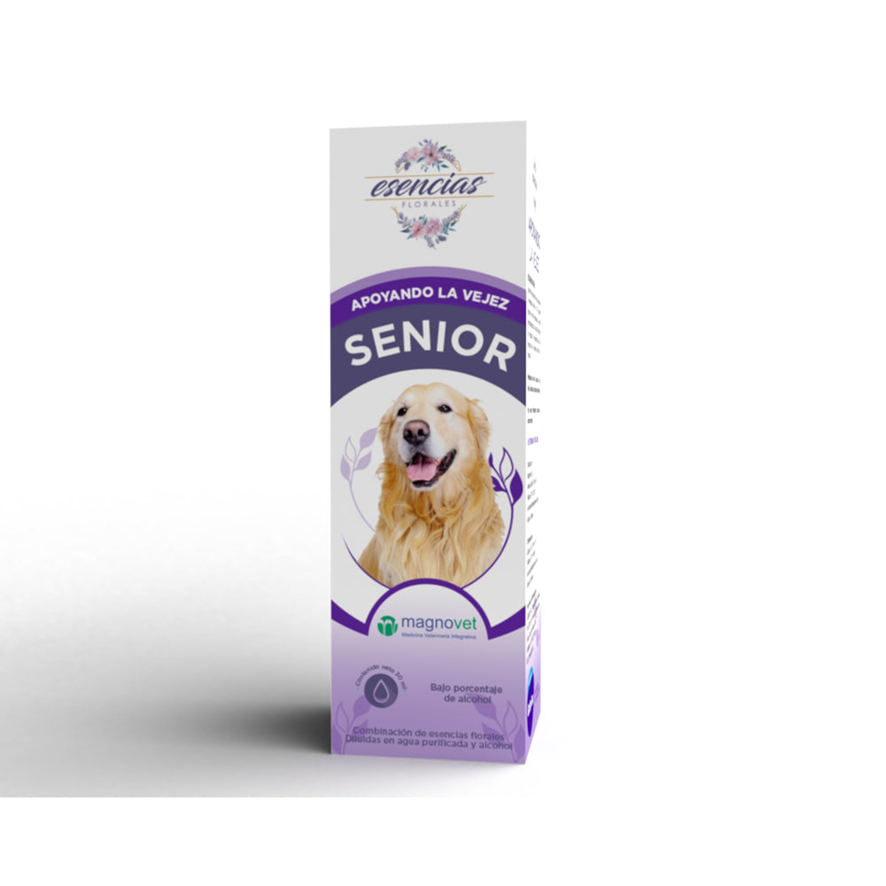 Esencia floral Senior Canino Gotas