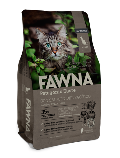 Fawna Salmón Gatos Adultos