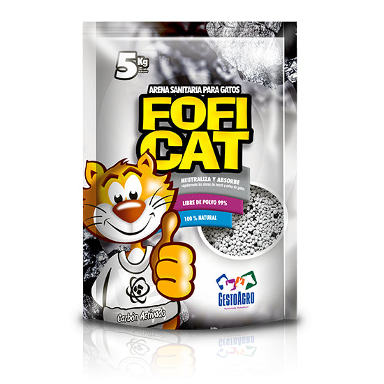 Arena Sanitaria Fofi Cat Carbón Activado