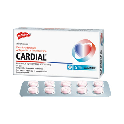 Cardial 5 mg para Perros