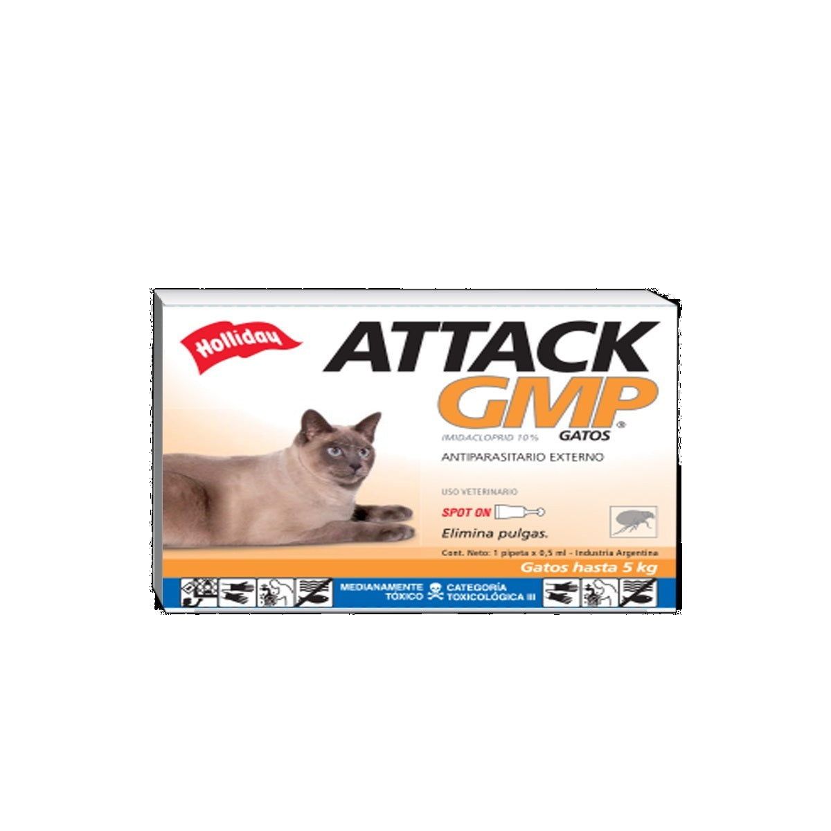 Holliday Attack GMP para gatos hasta 5 kg
