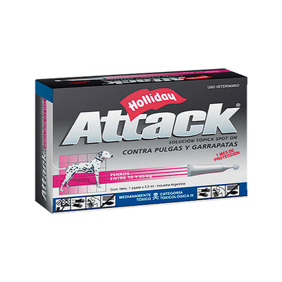 Holliday Attack para perros 15 a 35 kg