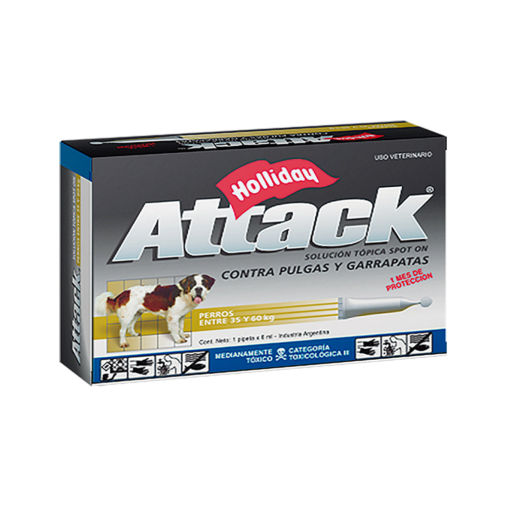 Holliday Attack para perros 35 a 60 kg
