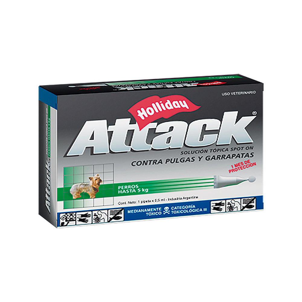 Holliday Attack para perros hasta 5 kg