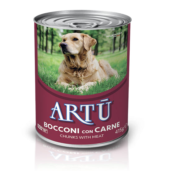 Alimento húmedo Artù Bocados con Carne