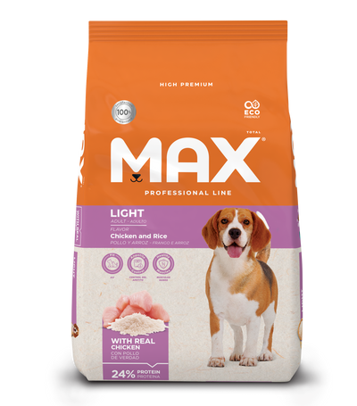 Max Professional Line Light Pollo Y Arroz