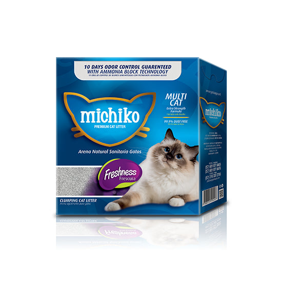 Arena Sanitaria Michiko Premium Cat Litter Freshness
